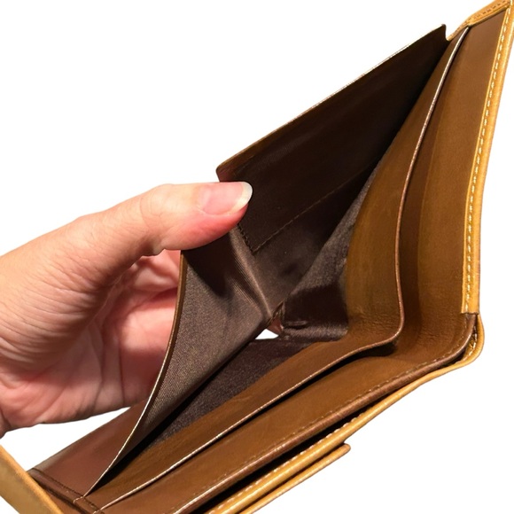 Loewe Leather Bi Fold Double Snap Wallet - Picture 6 of 9